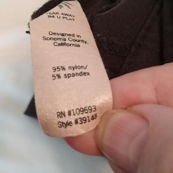 Athleta Dipper Blaack Hiking Pants Style #39148 Size 6. Activewear,Atleisure - Picture 7 of 10